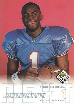 1998 UD Choice #268 Kevin Dyson Front