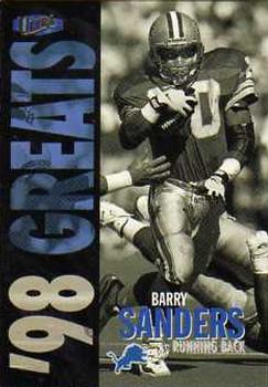 1998 Ultra #363 Barry Sanders Front
