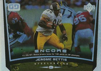1998 Upper Deck Encore #117 Jerome Bettis Front