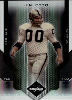 2007 Leaf Limited - Silver Spotlight #143 Jim Otto Front