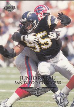 1999 Collector's Edge First Place #129 Junior Seau Front