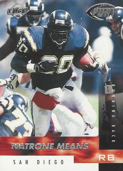 1999 Collector's Edge Fury #98 Natrone Means Front