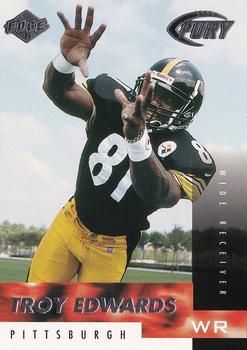 1999 Collector's Edge Fury #164 Troy Edwards Front