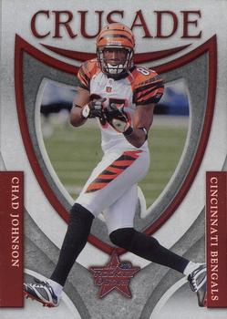 2007 Leaf Rookies & Stars - Crusade Red #C-13 Chad Johnson Front
