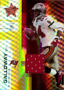 2007 Leaf Rookies & Stars - Materials Gold #38 Joey Galloway Front