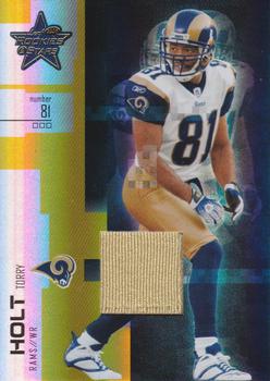 2007 Leaf Rookies & Stars - Materials Gold #45 Torry Holt Front