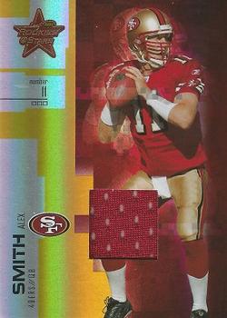 2007 Leaf Rookies & Stars - Materials Gold #46 Alex Smith Front
