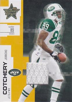 2007 Leaf Rookies & Stars - Materials Gold Retail #62 Jerricho Cotchery Front