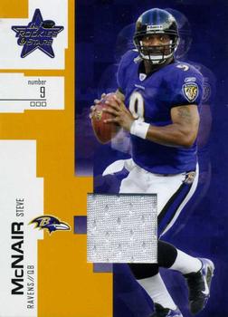 2007 Leaf Rookies & Stars - Materials Gold Retail #64 Steve McNair Front
