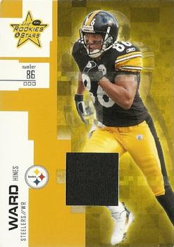 2007 Leaf Rookies & Stars - Materials Gold Retail #76 Hines Ward Front