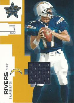 2007 Leaf Rookies & Stars - Materials Gold Retail #98 Philip Rivers Front