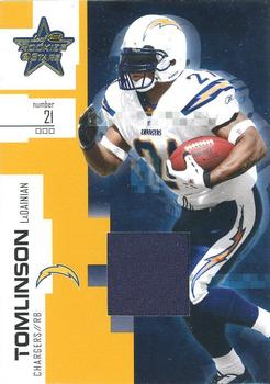2007 Leaf Rookies & Stars - Materials Gold Retail #99 LaDainian Tomlinson Front