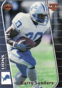 1999 Collector's Edge Triumph #T15 Barry Sanders Front