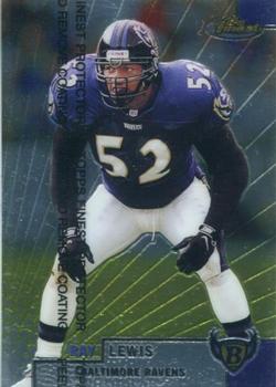 1999 Finest #106 Ray Lewis Front
