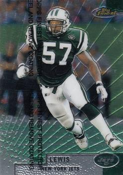 1999 Finest #118 Mo Lewis Front