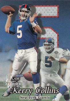 1999 Flair Showcase #43 Kerry Collins Front