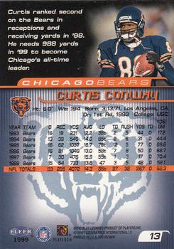 1999 Fleer Focus #13 Curtis Conway Back
