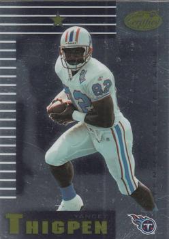 1999 Leaf Certified #96 Yancey Thigpen Front