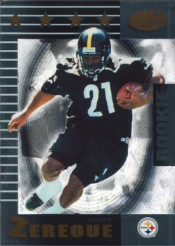 1999 Leaf Certified #214 Amos Zereoue Front