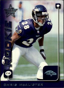 1999 Leaf Rookies & Stars #206 Chris McAlister Front