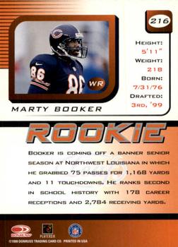 1999 Leaf Rookies & Stars #216 Marty Booker Back