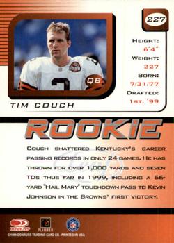 1999 Leaf Rookies & Stars #227 Tim Couch Back