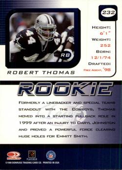 1999 Leaf Rookies & Stars #232 Robert Thomas Back