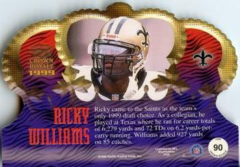 1999 Pacific Crown Royale #90 Ricky Williams Back