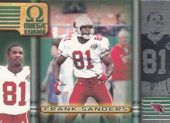 1999 Pacific Omega #6 Frank Sanders Front