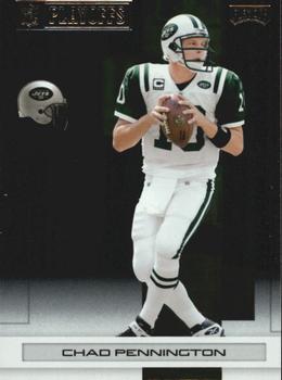 2007 Playoff NFL Playoffs - Black Metalized #67 Chad Pennington Front
