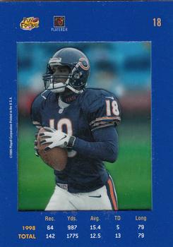 1999 Playoff Absolute SSD #18 Bobby Engram Back