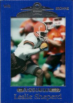 1999 Playoff Absolute SSD #23 Leslie Shepherd Front