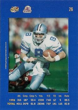 1999 Playoff Absolute SSD #26 Troy Aikman Back