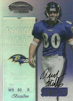 1999 Playoff Contenders SSD #148 Brandon Stokley Front