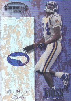 1999 Playoff Contenders SSD #1 Randy Moss Front