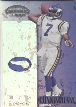 1999 Playoff Contenders SSD #2 Randall Cunningham Front