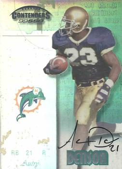 1999 Playoff Contenders SSD #173 Autry Denson Front