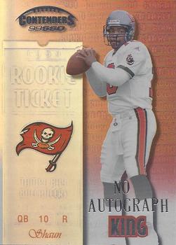 1999 Playoff Contenders SSD #178a Shaun King Front