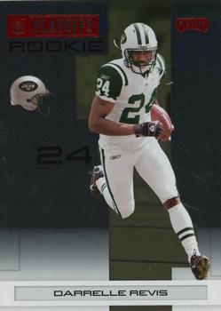 2007 Playoff NFL Playoffs - Red Metalized #140 Darrelle Revis Front
