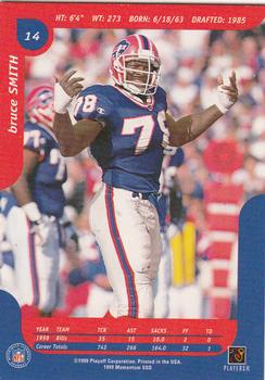 1999 Playoff Momentum SSD #14 Bruce Smith Back