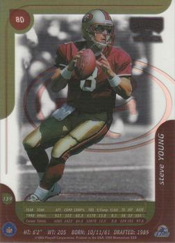 1999 Playoff Momentum SSD #139 Steve Young Back