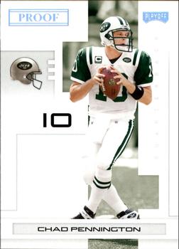 2007 Playoff NFL Playoffs - Silver Proof #67 Chad Pennington Front