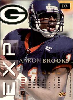 1999 Playoff Prestige EXP #EX4 Aaron Brooks Back