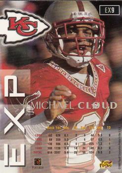 1999 Playoff Prestige EXP #EX9 Michael Cloud Back