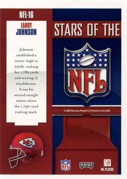 2007 Playoff Prestige - Stars of the NFL #NFL-16 Larry Johnson Back