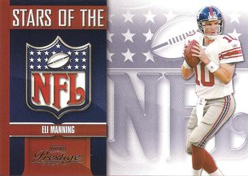 2007 Playoff Prestige - Stars of the NFL #NFL-22 Eli Manning Front