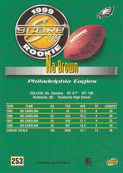 1999 Score #253 Na Brown Back