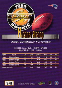 1999 Score Supplemental #S-41 Michael Bishop Back