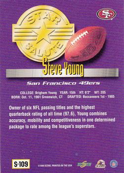 1999 Score Supplemental #S-109 Steve Young Back