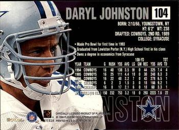 1999 SkyBox Dominion #104 Daryl Johnston Back
